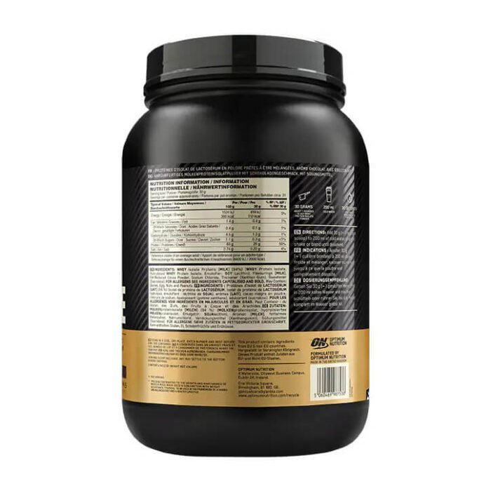 optimum nutrition gold standard isolate 2