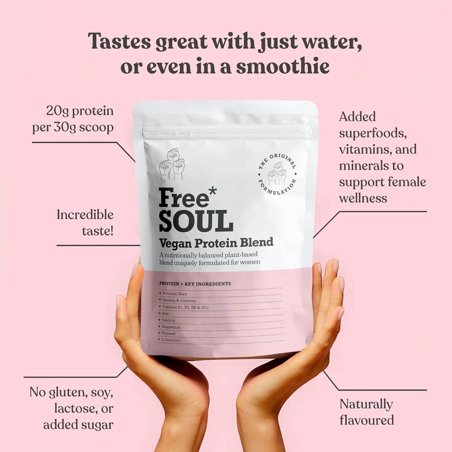 free soul vegan protein powder