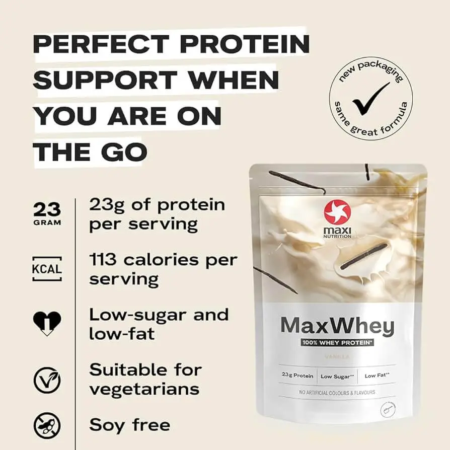 maxnutrition whey protein