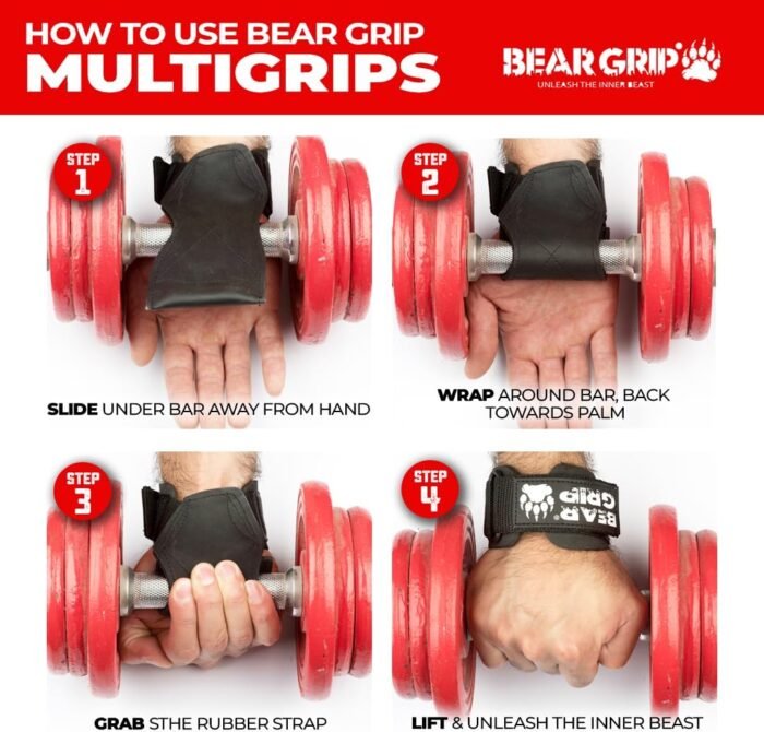 bear grip weight lifting gloves 3