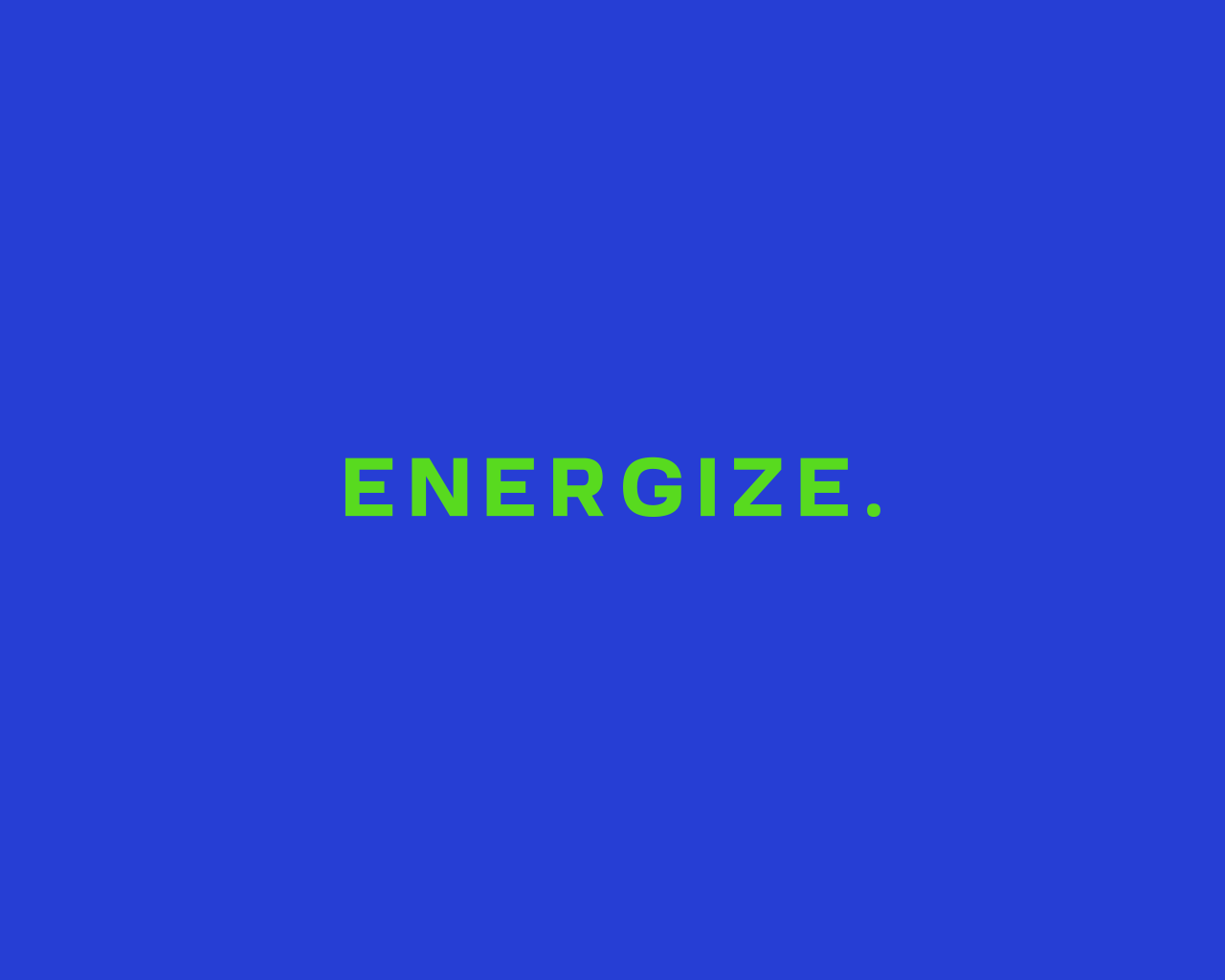 Energize - Recipes
